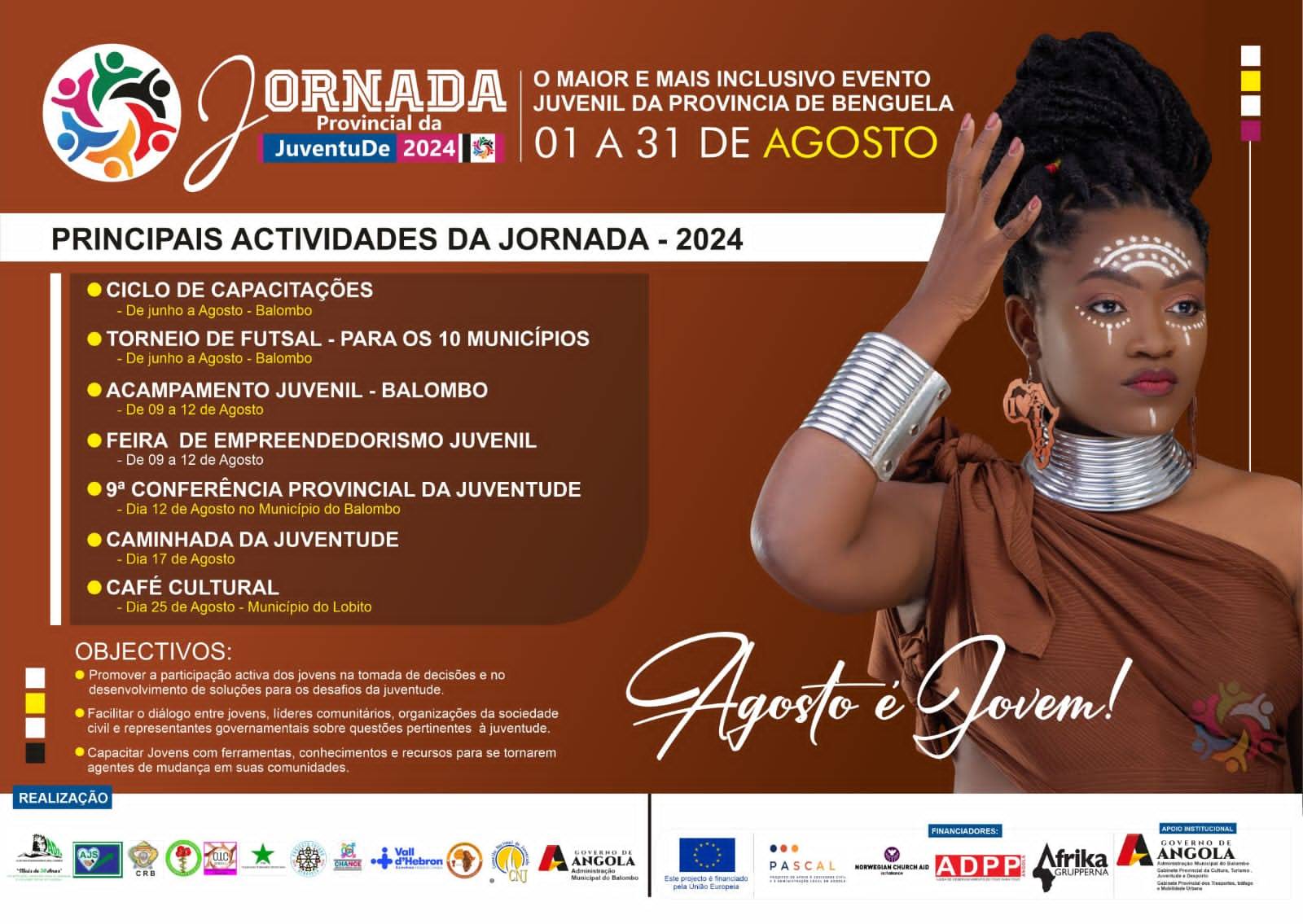 Juventude em Movimento: Benguela Celebra o Mês da Juventude com um Evento Transformador