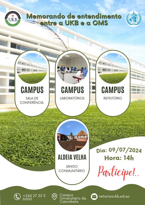 Memorando de entendimento entre a UKB e a OMS